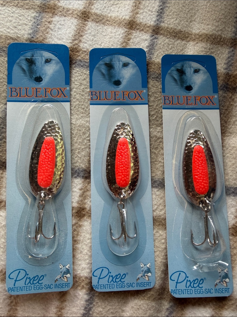 Pixee Dog Toy - Silver with Bright Orange Insert